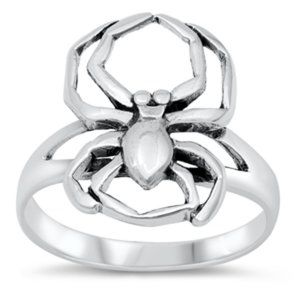 Silver Ring - Spider 925